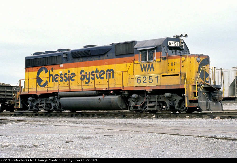 Chessie System GP40-2 CSX #6251